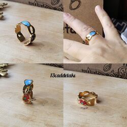 ÇELİK RENKLİ AYARLI MODEL YÜZÜK