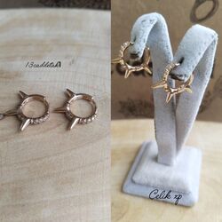 ÇELİK XP TAŞLI DİŞLİ MODEL KÜPE 