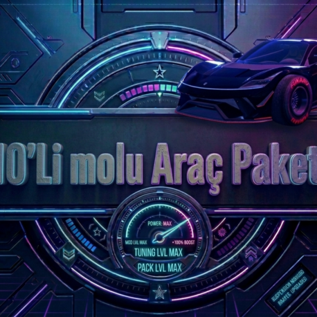 GTA ONLINE 10'Lİ MODLU ARAÇ BOOST PAKETİ