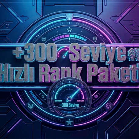 GTA ONLINE +300 SEVİYE BOOST PAKETİ