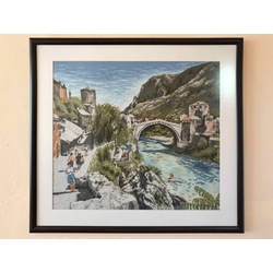 Goblen Mostar Köprüsü