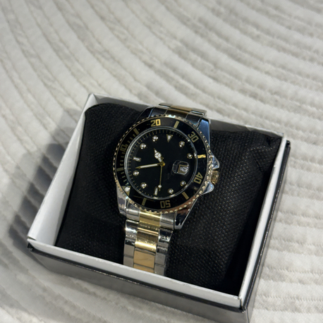 Submariner - Gold And Dark Saat