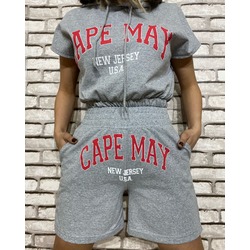 CAPE MAY ŞORTLU TAKIM GRİ