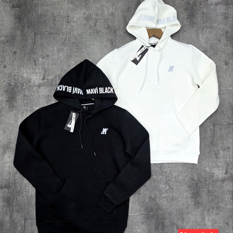 Mavi Black Kapuşonlu Sweat
