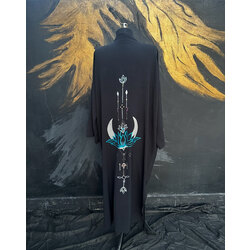 Hand-painted Lunara Kimono
