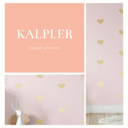kalp duvar sticker