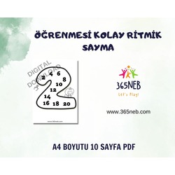 Ritmik Sayma|Matematik Etkinliği|Ritmik Sayma Alıştırması|İlkokul