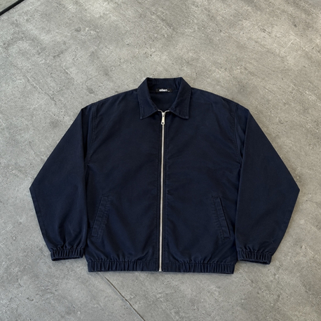 Lacivert Fermuarlı Ceket / Bomber Mont