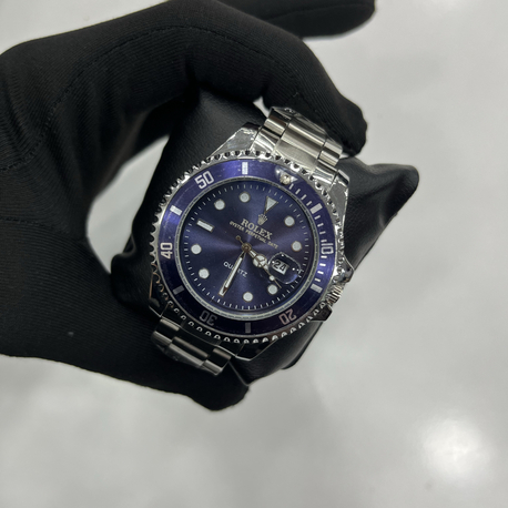 Submariner Model - Lacivert Kadran Çelik Kordon Saat