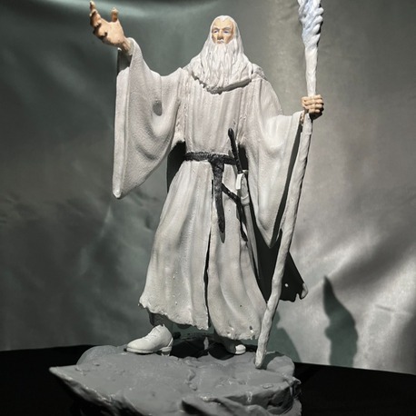 Lord of The Rings Gandalf el yapımı figür