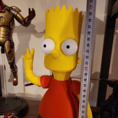 Bart Simpson figür