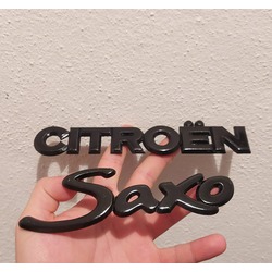 Citroen Saxo Bagaj Yazısı
