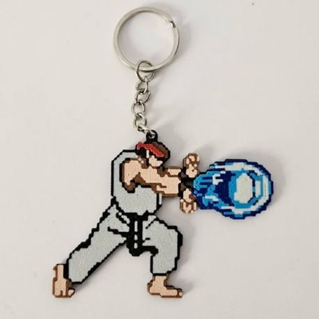 Street Fighter 2 adet | Anahtarlık