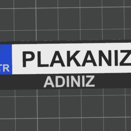 Plakalı anahtarlık | Kişiye özel