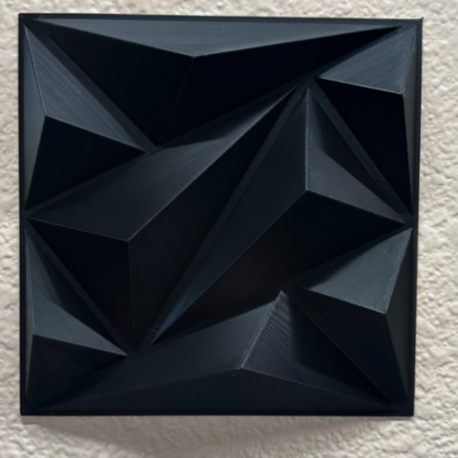 3 Boyutlu Duvar Paneli 20x20