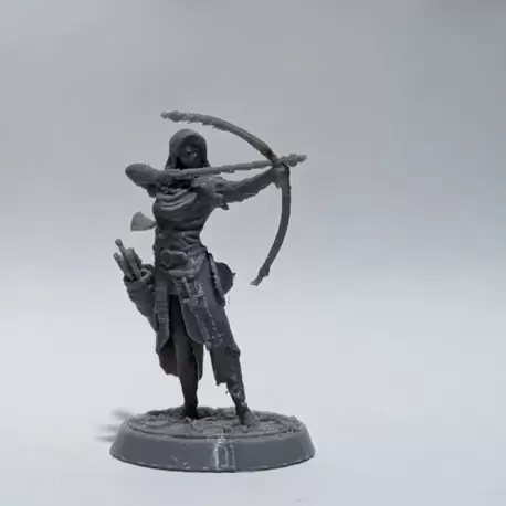 Detaylı okçu mini figür