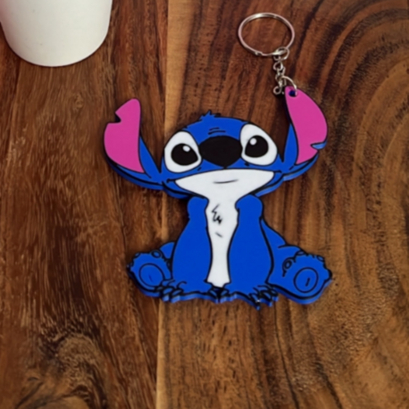 Stitch Anahtarlık ve Çanta Süsü - Mavi En Yakın Arkadaş Kombini