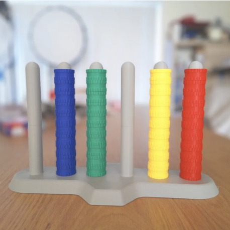 3D Baskı Renk Sıralama Bulmacası / Eğitici IQ Zeka Oyunu (Color Sorting Puzzle)