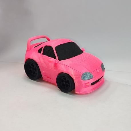 Toyota Supra deforme araba 