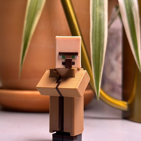 Minecraft Style Villager 