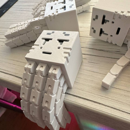 Minecraft Style Tentacles