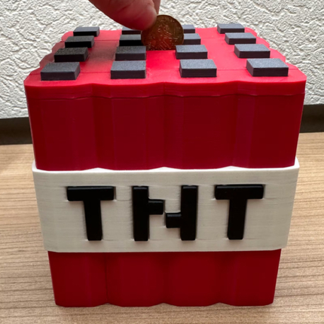 Minecraft Style TNT Box 