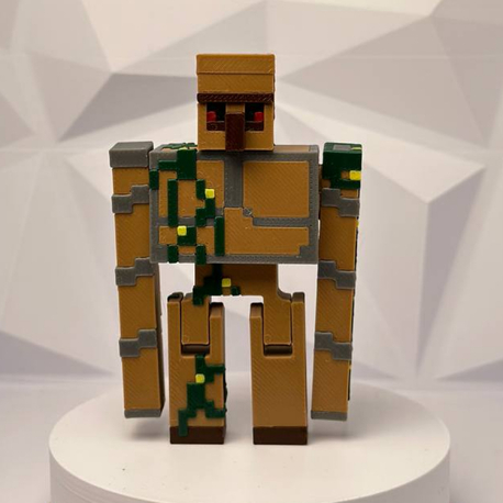 Minecraft Style Iron Golem