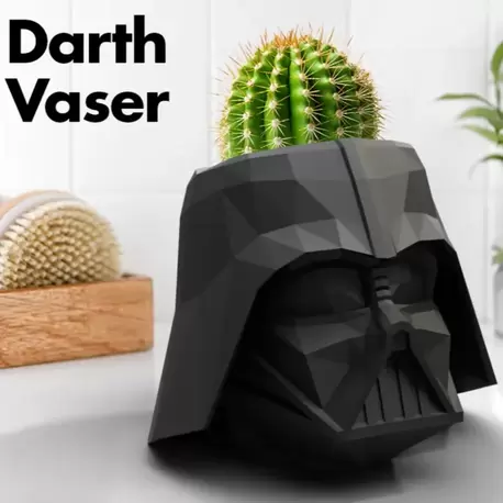Darth Vaser – Star Wars Temalı 3D Saksı