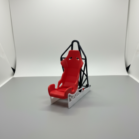 3D Baskı Yarış Koltuğu Tasarımlı Telefon Tutucu