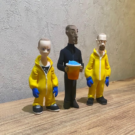Breaking Bad Koleksiyon Figür Seti (3’lü)