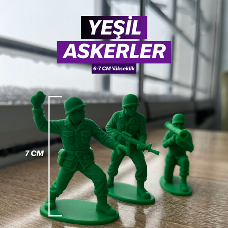 Oyuncak Yeşil Askerler (Tane)