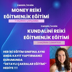 KUNDALİNİ ve MONEY REİKİ EĞİTİM PAKETİ