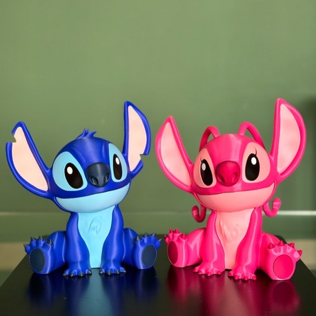 Stitch 3D Baskı Sabit Figür 10 cm