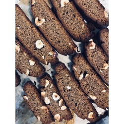 Espresso ve Fındıklı Biscotti