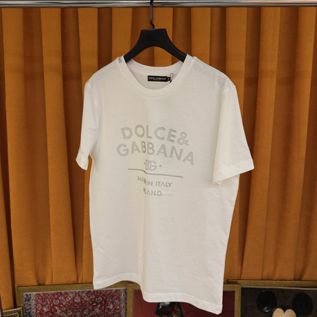 Dolce gabbana yeni sezon kabartma logo ithal tişört