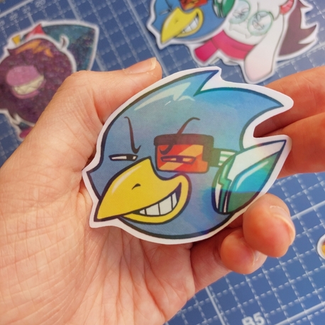 Hologramlı Berdly Sticker