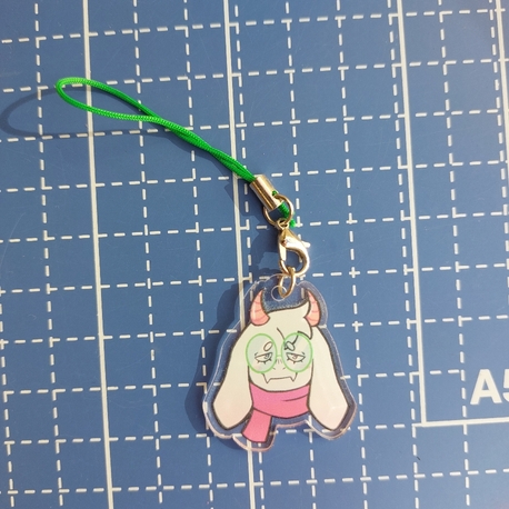 Ralsei Telefon Charm
