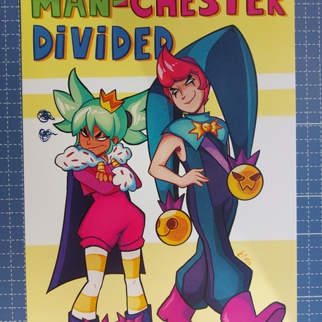 Man-chester Divided Poster