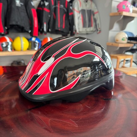 Alev Desenli Çocuk Koruyucu Kask