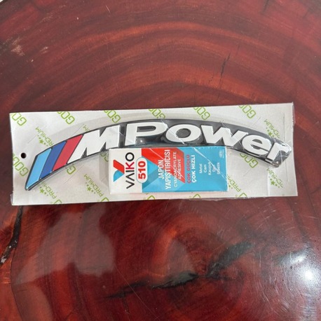 M Power Lastik Yazısı Seti