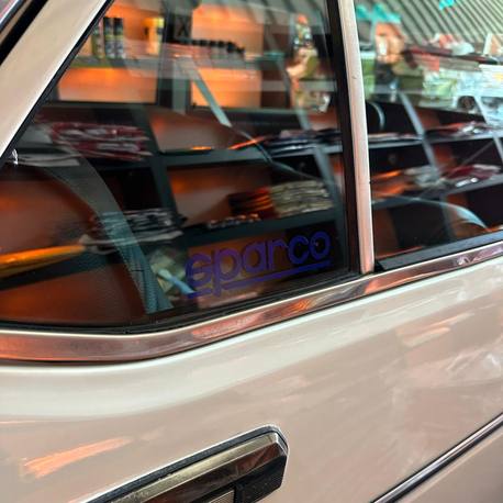 Sparco mavi sticker