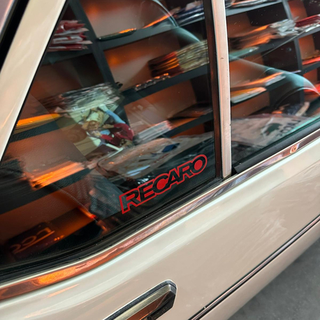 Recaro sticker 