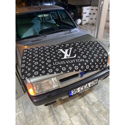 Louıs vuitton siyah koltuk havlusu 