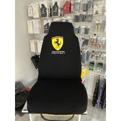 Ferrari siyah servis kılıf ön arka takım 