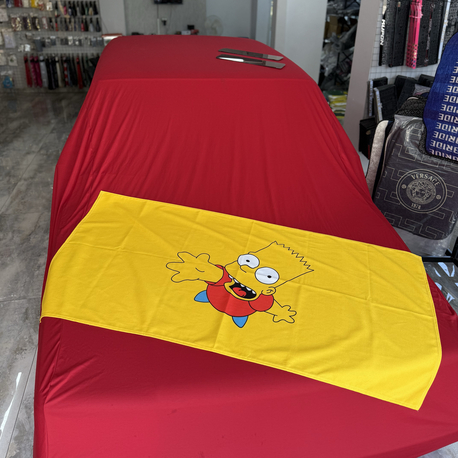 Simpson koltuk havlusu 