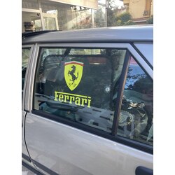 Ferrari yan cam perdesi sağ sol takım 