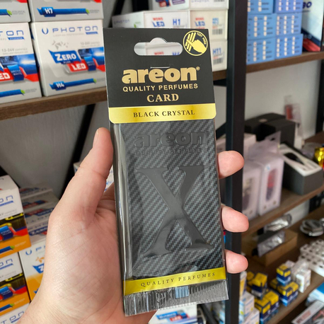 Areon card ( black kristal )