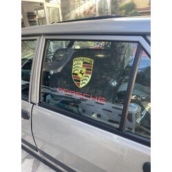 Porsche yan cam perdesi sağ sol takım 