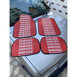 BRİDE kırmızı paspas takım