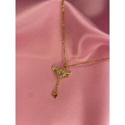 Golden Heart Necklace 